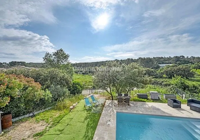 Belle Maison De Vacances Climatisee,3Ch Avec Piscine